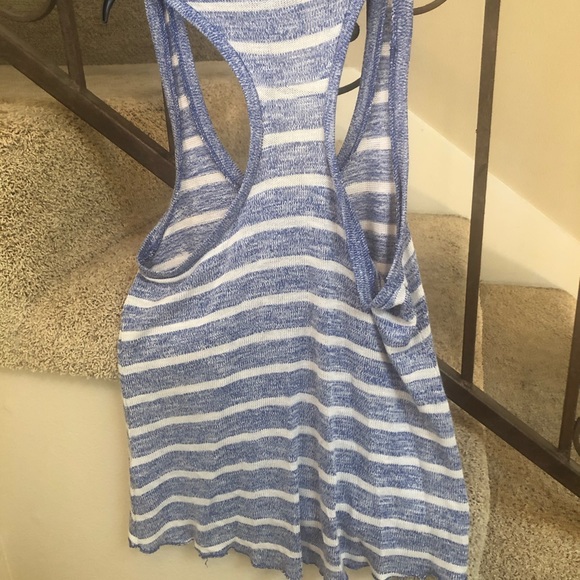 Stranded Love Rope Heart StripeKnit Racer Tank - Picture 4 of 5